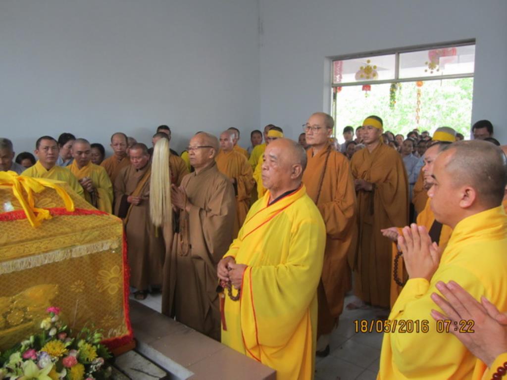 Khánh Hòa: Lễ tang cố Đại đức Thích Nhuận Bạch