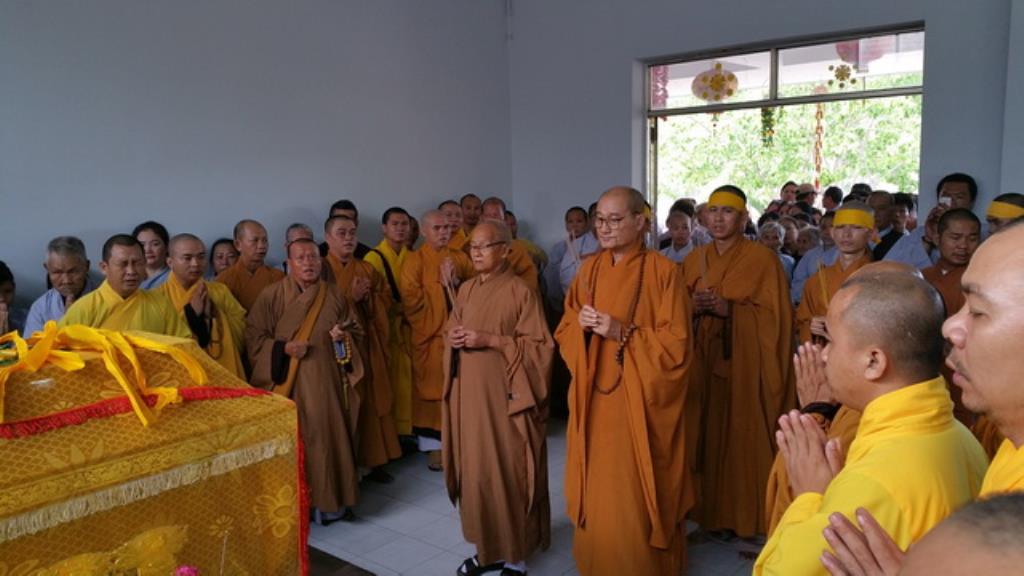 Khánh Hòa: Lễ tang cố Đại đức Thích Nhuận Bạch