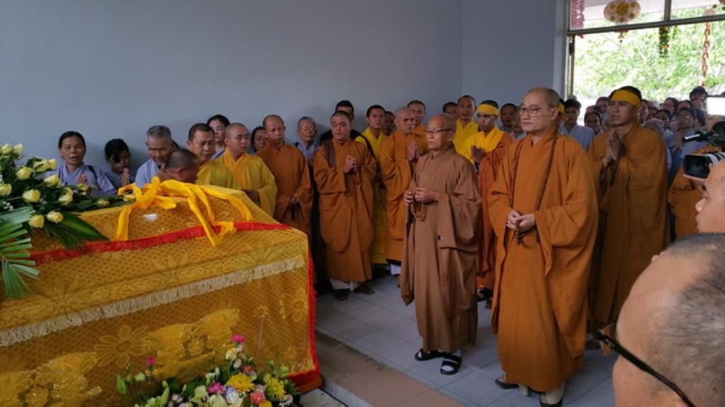 Khánh Hòa: Lễ tang cố Đại đức Thích Nhuận Bạch