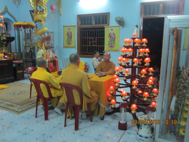 Khánh Hòa: Chùa Minh Châu tổ chức lễ hiệp kỵ