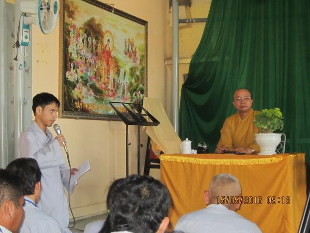 Khóa tu cho người khiếm thị ở chùa Kim Quang