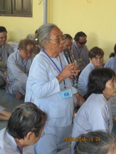 Khóa tu cho người khiếm thị ở chùa Kim Quang