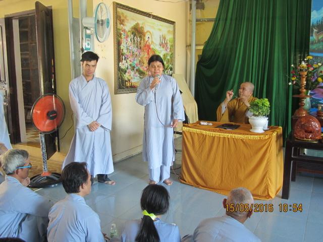 Khóa tu cho người khiếm thị ở chùa Kim Quang