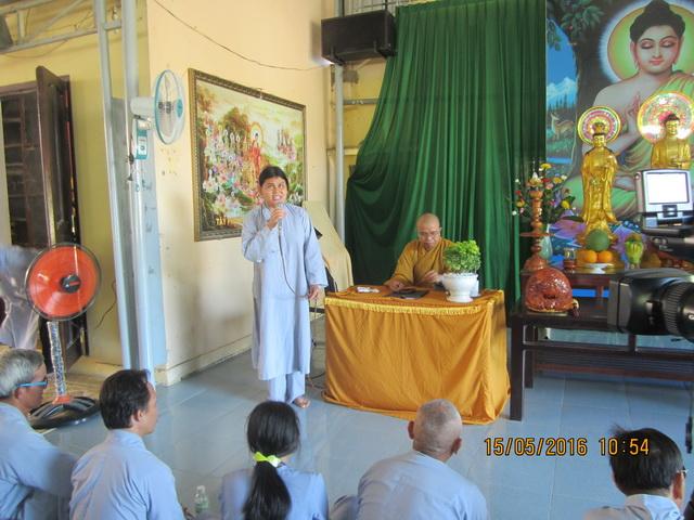 Khóa tu cho người khiếm thị ở chùa Kim Quang