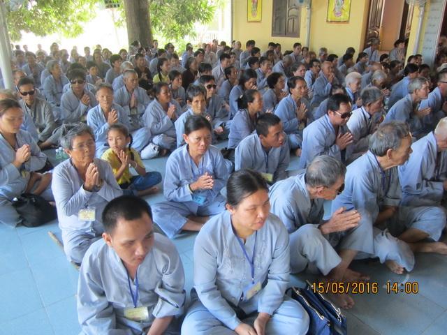 Khóa tu cho người khiếm thị ở chùa Kim Quang
