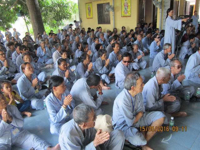Khóa tu cho người khiếm thị ở chùa Kim Quang
