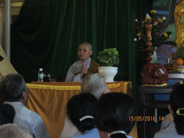 Khóa tu cho người khiếm thị ở chùa Kim Quang