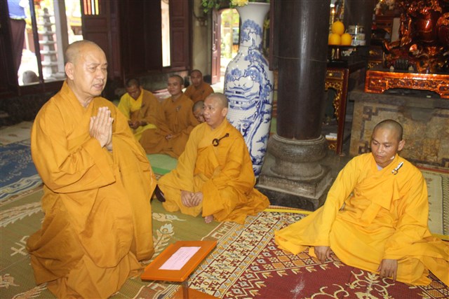 Thanh Hóa: Chư tăng ni tác pháp an cư năm 2016