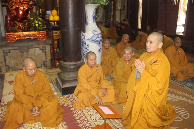 Thanh Hóa: Chư tăng ni tác pháp an cư năm 2016