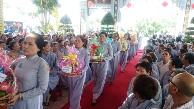 Khánh Hòa: Lễ Khánh thành chùa Hòa Tân (Cam Lâm)