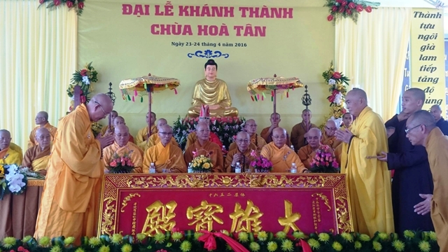Khánh Hòa: Lễ Khánh thành chùa Hòa Tân (Cam Lâm)