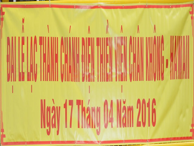 Đại lễ Lạc Thành Ngôi chánh điện - Thiền viện Chân Không,Hawaii - Hoa Kỳ