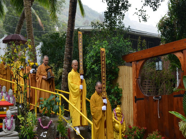 Đại lễ Lạc Thành Ngôi chánh điện - Thiền viện Chân Không,Hawaii - Hoa Kỳ