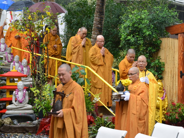 Đại lễ Lạc Thành Ngôi chánh điện - Thiền viện Chân Không,Hawaii - Hoa Kỳ