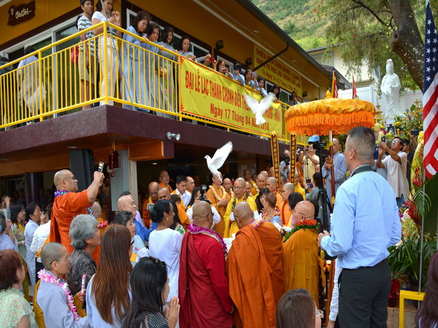 Đại lễ Lạc Thành Ngôi chánh điện - Thiền viện Chân Không,Hawaii - Hoa Kỳ