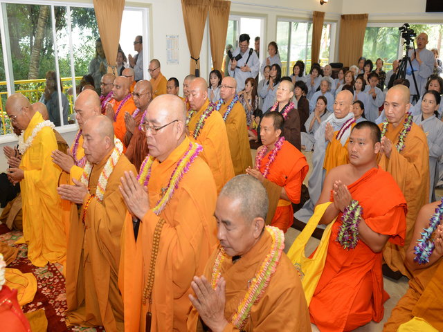 Đại lễ Lạc Thành Ngôi chánh điện - Thiền viện Chân Không,Hawaii - Hoa Kỳ