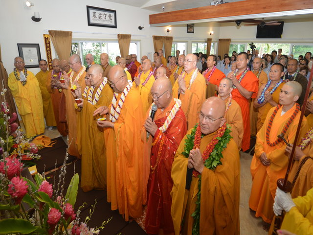 Đại lễ Lạc Thành Ngôi chánh điện - Thiền viện Chân Không,Hawaii - Hoa Kỳ