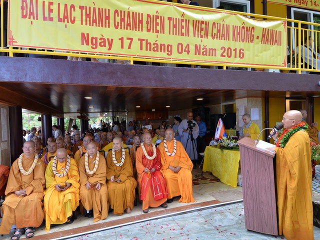 Đại lễ Lạc Thành Ngôi chánh điện - Thiền viện Chân Không,Hawaii - Hoa Kỳ
