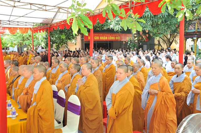 Thanh Hóa: Lễ khai pháp tại hạ trường Hương Quang
