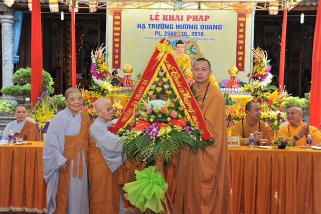 Thanh Hóa: Lễ khai pháp tại hạ trường Hương Quang