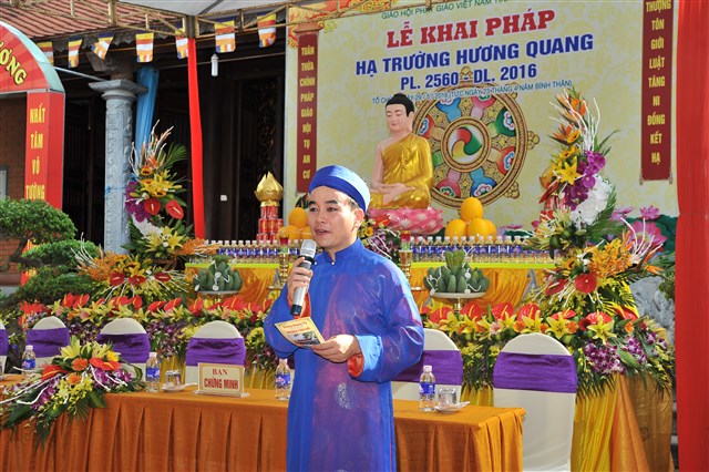 Thanh Hóa: Lễ khai pháp tại hạ trường Hương Quang