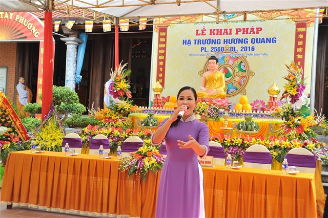 Thanh Hóa: Lễ khai pháp tại hạ trường Hương Quang