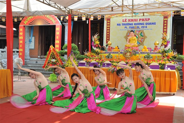Thanh Hóa: Lễ khai pháp tại hạ trường Hương Quang