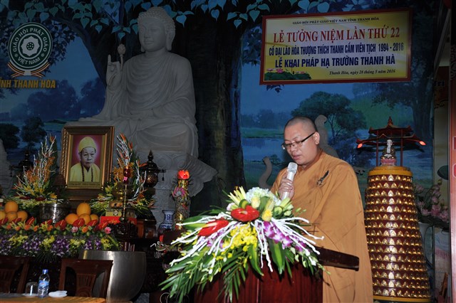Thanh Hóa: Lễ khai pháp tại hạ trường Thanh Hà
