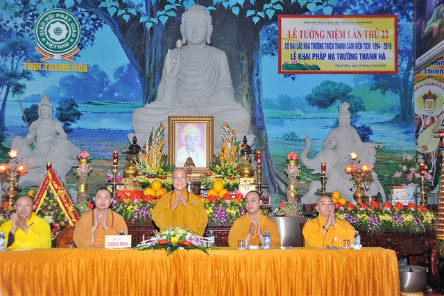Thanh Hóa: Lễ khai pháp tại hạ trường Thanh Hà