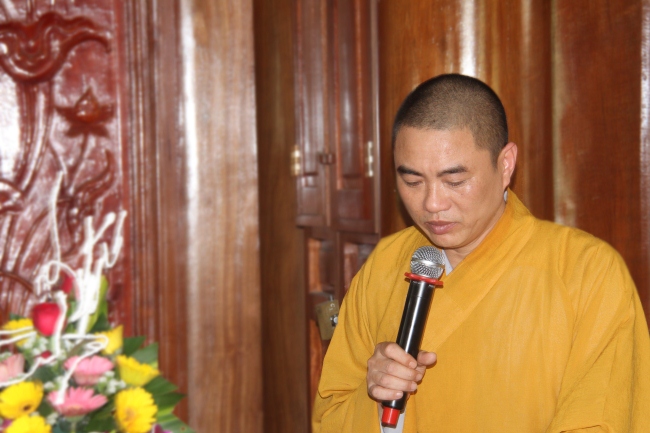 Ban Hướng dẫn Phật tử Trung ương thăm và làm việc tại Hà Tĩnh