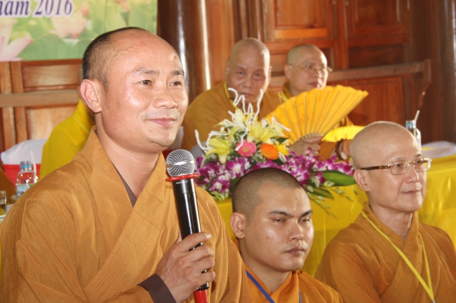 Ban Hướng dẫn Phật tử Trung ương thăm và làm việc tại Hà Tĩnh