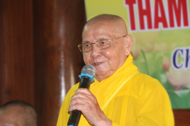 Ban Hướng dẫn Phật tử Trung ương thăm và làm việc tại Hà Tĩnh