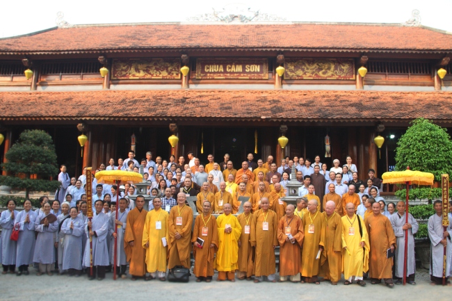 Ban Hướng dẫn Phật tử Trung ương thăm và làm việc tại Hà Tĩnh