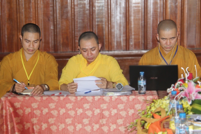 Ban Hướng dẫn Phật tử Trung ương thăm và làm việc tại Hà Tĩnh