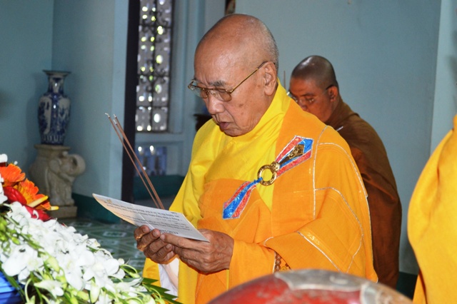 Khánh Hòa: Lễ húy kỵ  HT Thích Huệ Đăng, Tổ Khai sơn chùa Phước Duyên- phương trượng chùa Sắc tứ Minh Thiện