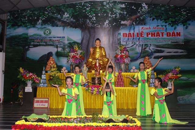 Thanh Hóa: Chùa Thiên Thanh kính mừng Phật đản PL. 2560
