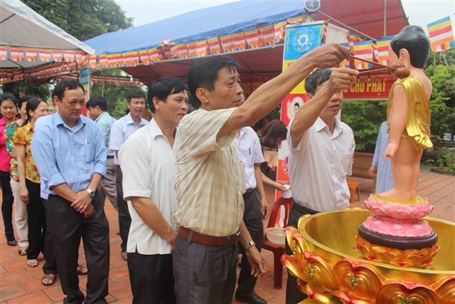 Thanh Hóa: Phật giáo huyện Hà Trung tổ chức đại lễ Phật đản PL.2560
