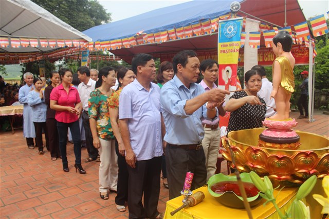 Thanh Hóa: Phật giáo huyện Hà Trung tổ chức đại lễ Phật đản PL.2560