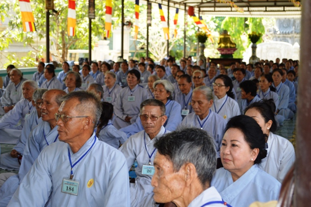 Khánh Hòa: Chùa Sắc tứ Minh Thiện Khóa tu Niệm Phật Một Ngày An lạc