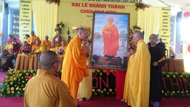 Khánh Hòa: Lễ Khánh thành chùa Hòa Tân (Cam Lâm)