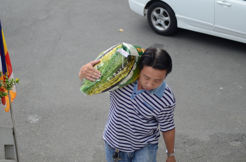Rợp cờ hoa kính mừng Phật đản