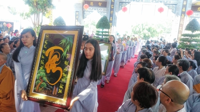 Khánh Hòa: Lễ Khánh thành chùa Hòa Tân (Cam Lâm)