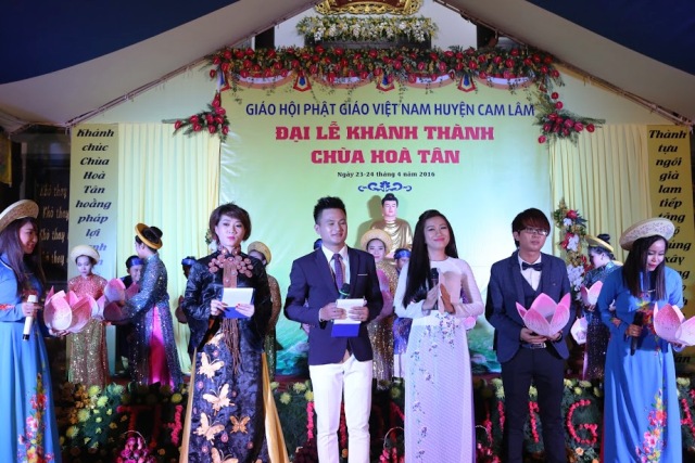 Khánh Hòa: Lễ Khánh thành chùa Hòa Tân (Cam Lâm)