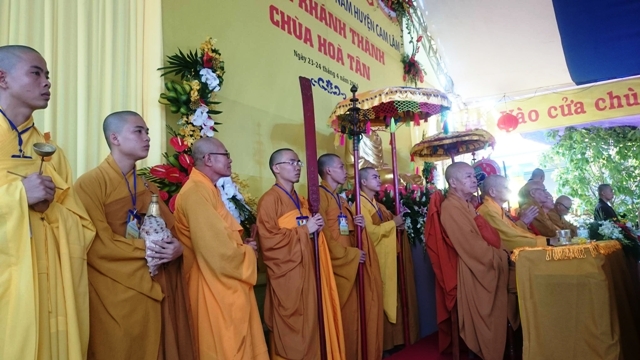 Khánh Hòa: Lễ Khánh thành chùa Hòa Tân (Cam Lâm)