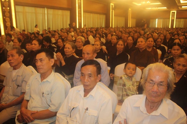Thanh Hóa: TT. Thích Chân Quang thuyết giảng chủ đề &quot;Đạo đức trong ăn uống&quot;