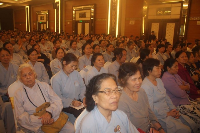 Thanh Hóa: TT. Thích Chân Quang thuyết giảng chủ đề &quot;Đạo đức trong ăn uống&quot;