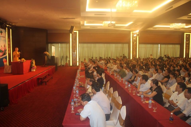 Thanh Hóa: TT. Thích Chân Quang thuyết giảng chủ đề &quot;Đạo đức trong ăn uống&quot;