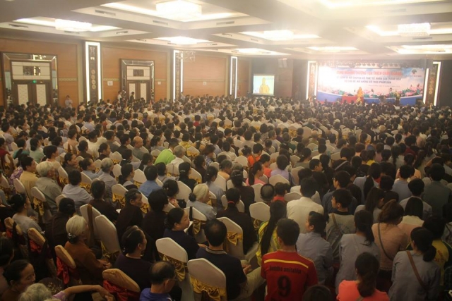Thanh Hóa: TT. Thích Chân Quang thuyết giảng chủ đề &quot;Đạo đức trong ăn uống&quot;