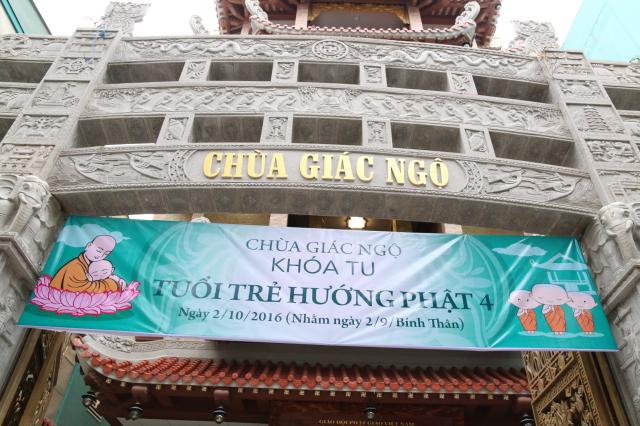 Chùa Giác Ngộ: Khóa tu Tuổi Trẻ Hướng Phật lần thứ 4