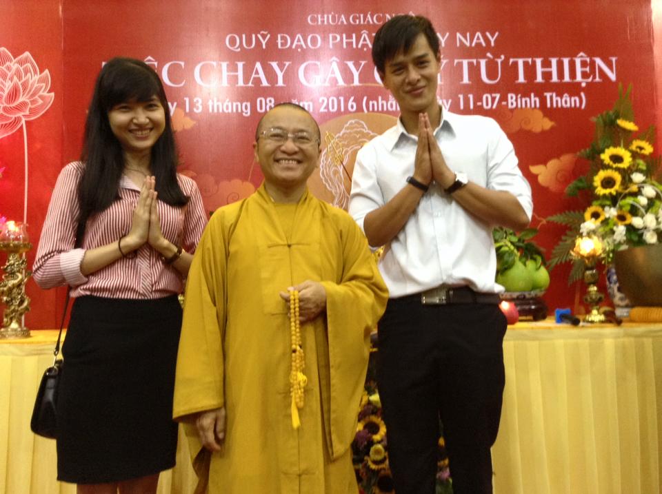 Quỹ Đạo Phật Ngày Nay: Tổ chức tiệc buffet chay gây quỹ từ thiện